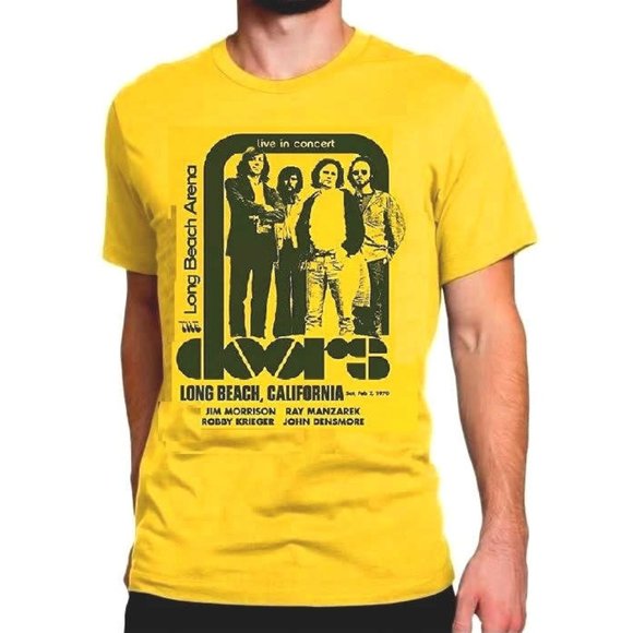 The Doors Live in Concert psychedelic rock Official T-Shirt S NWT - Picture 1 of 3